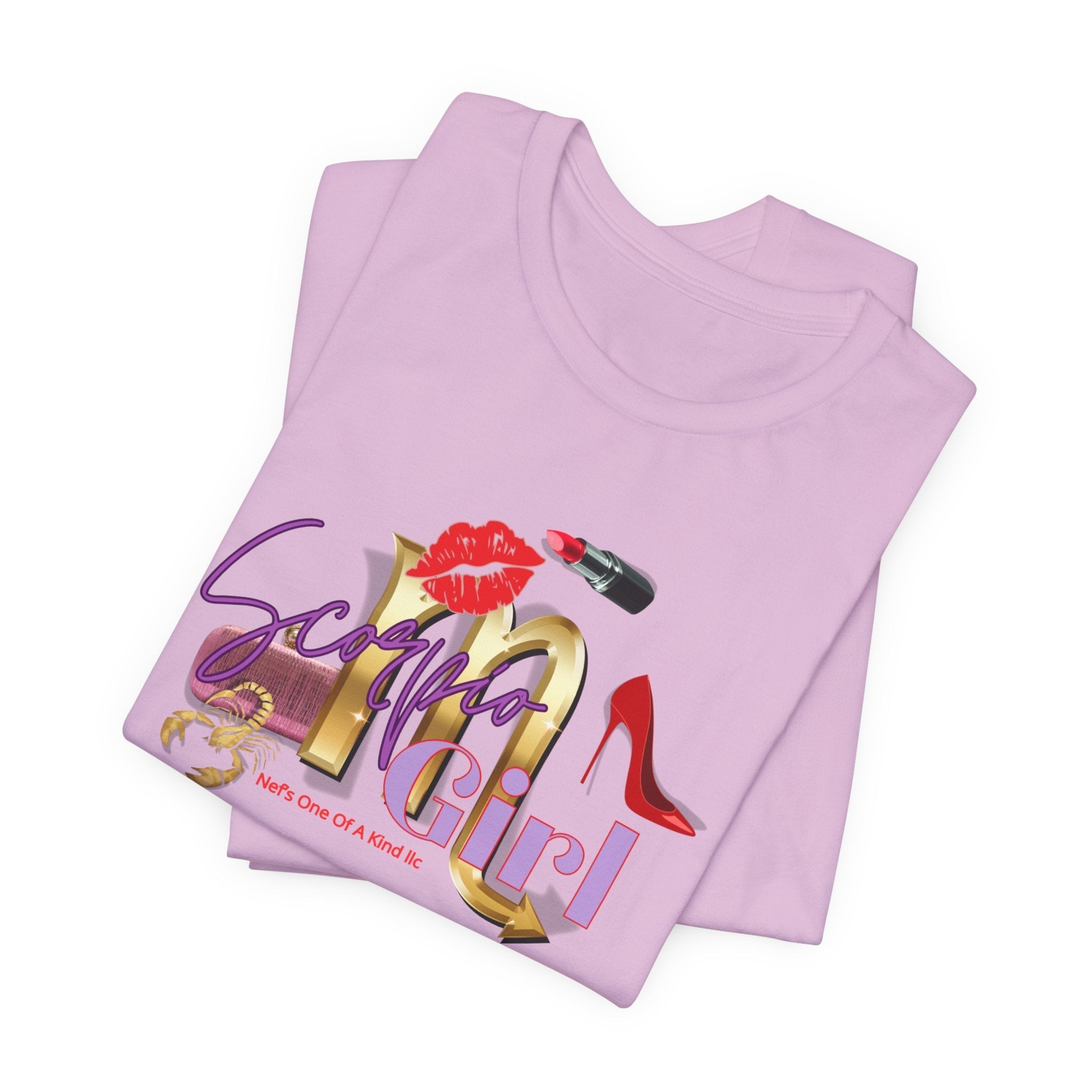 Unisex Scorpio Girl lipstick Tee